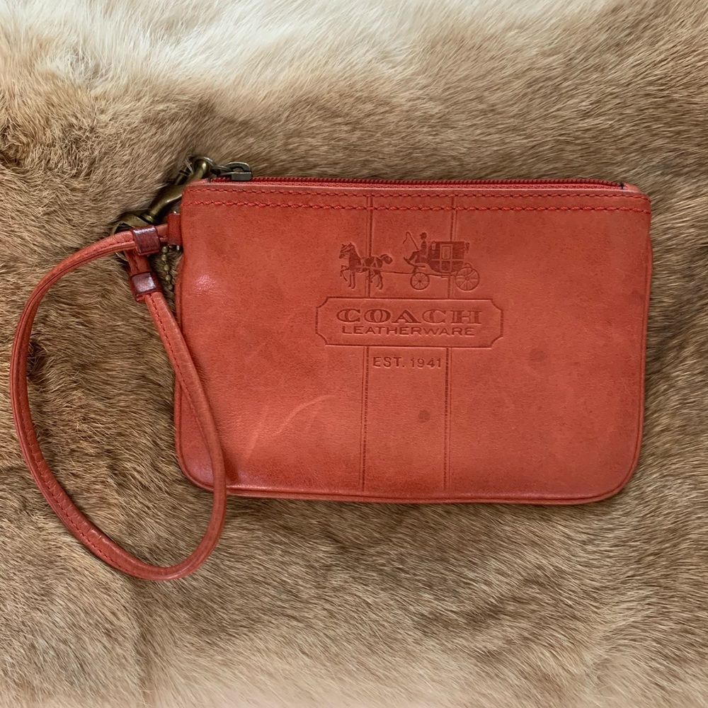 Coach pouch